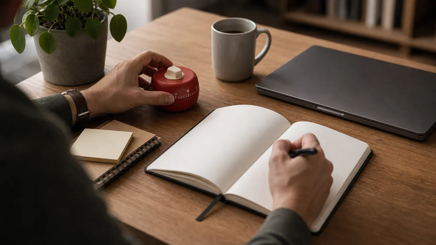 La technique Pomodoro : quand elle aide, quand elle distrait visuel