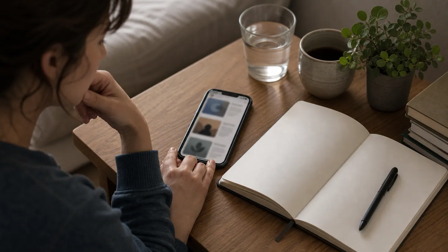 Therapy Talk on Social Media: utiliser le langage sans perdre le jugement visuel