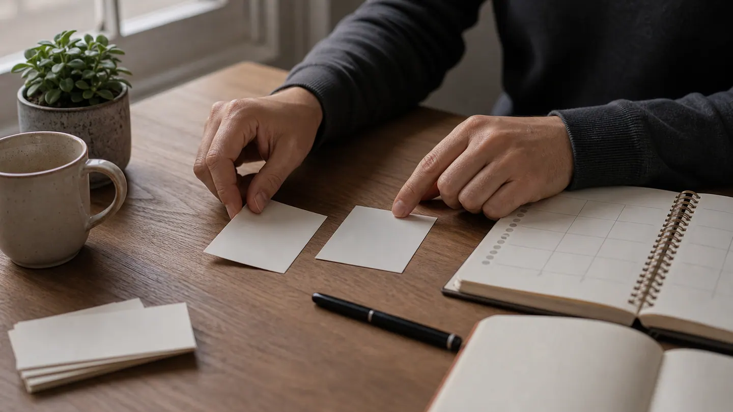 If-Then Plan Builder visual