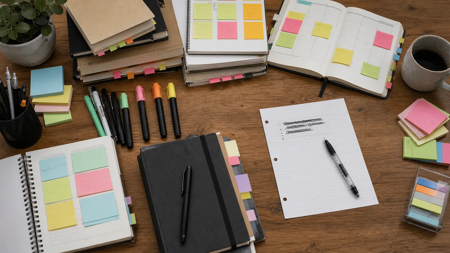 Productivity Content as Avoidance: When Organizing Replaces Doing visual